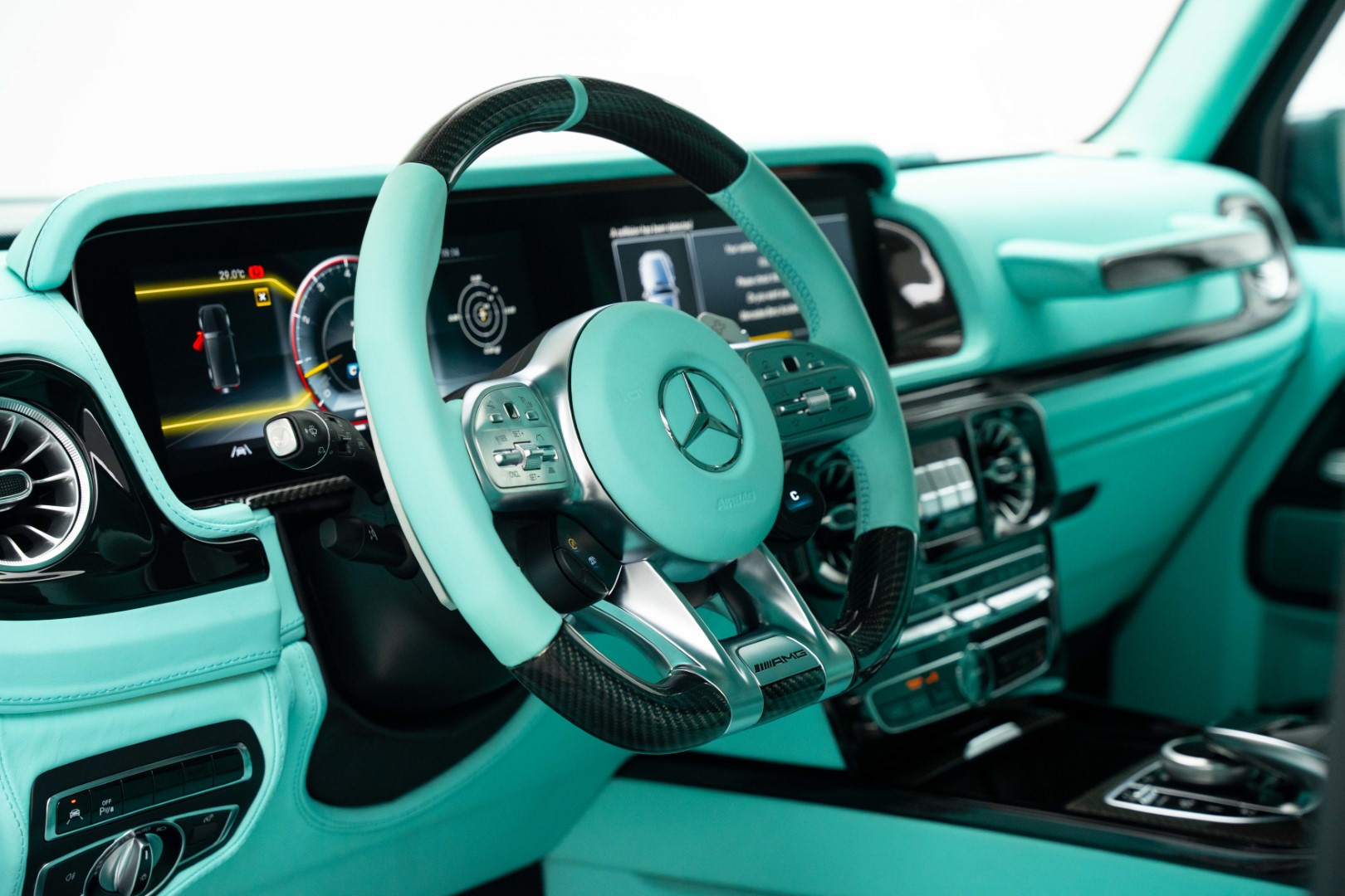 2022 BRABUS G700 | TIFFANY BLUE INTERIORS.